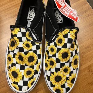 Van's Asher - Sunflower Checker - Women's 9.5